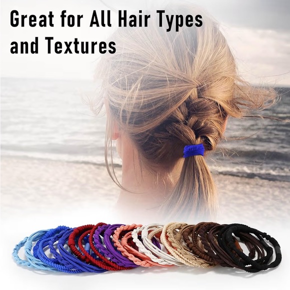 Hair Ties Bracelets Set Bohemian- NEW main image 6